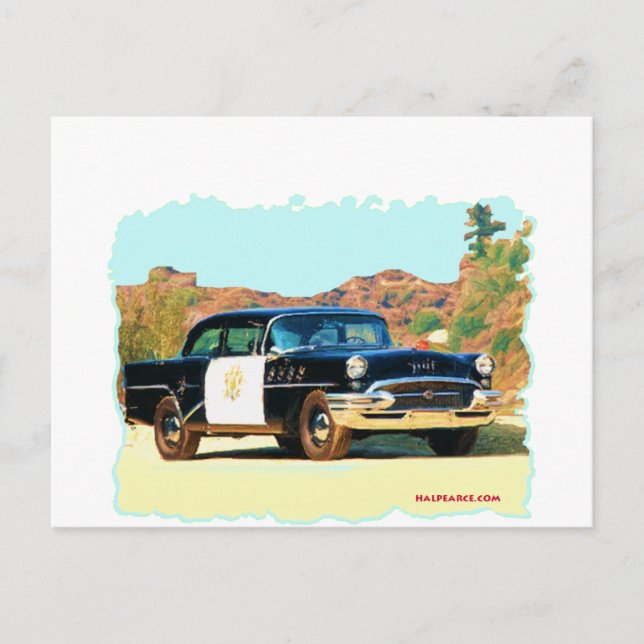 Carte Postale Buick Hwy Patrol (Devant)