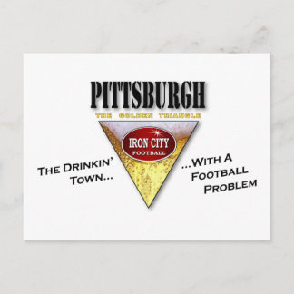 Carte Postale Buinkin' Town avec un problème de football