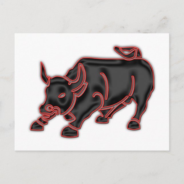 Carte Postale Bull (Devant)