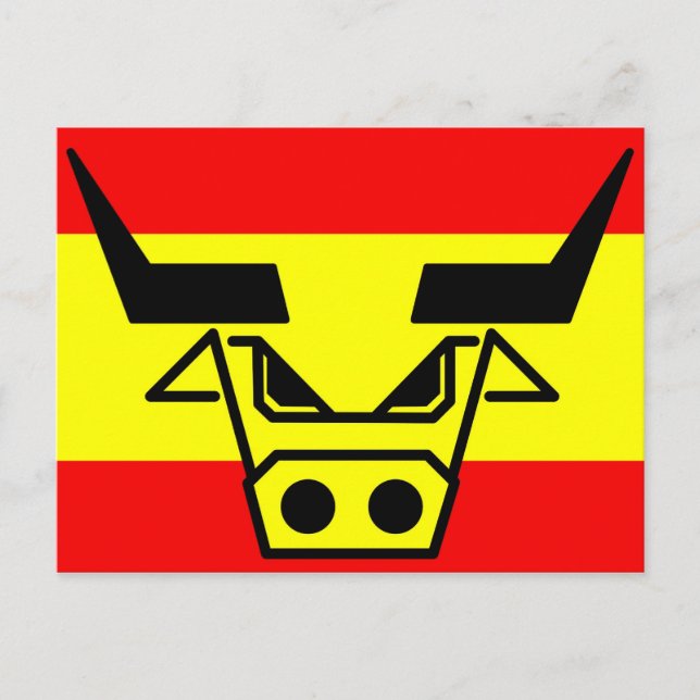 Carte Postale Bull espagnole (Devant)