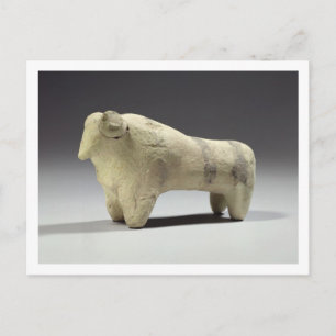 Carte Postale Bull in the Ubaid style, c.4000-3500 BC (terracott