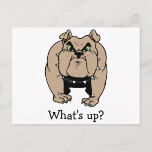 Carte postale Bulldog