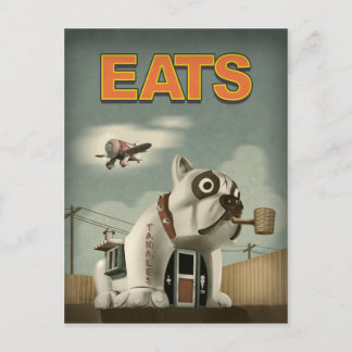 Carte Postale Bulldog