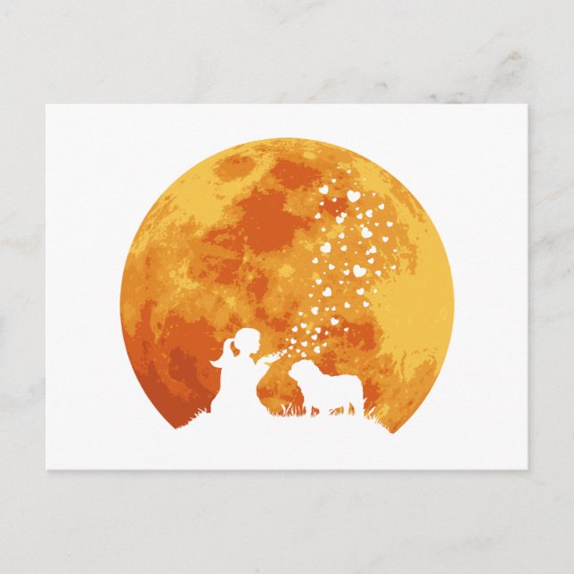 Carte Postale Bulldog (Devant)