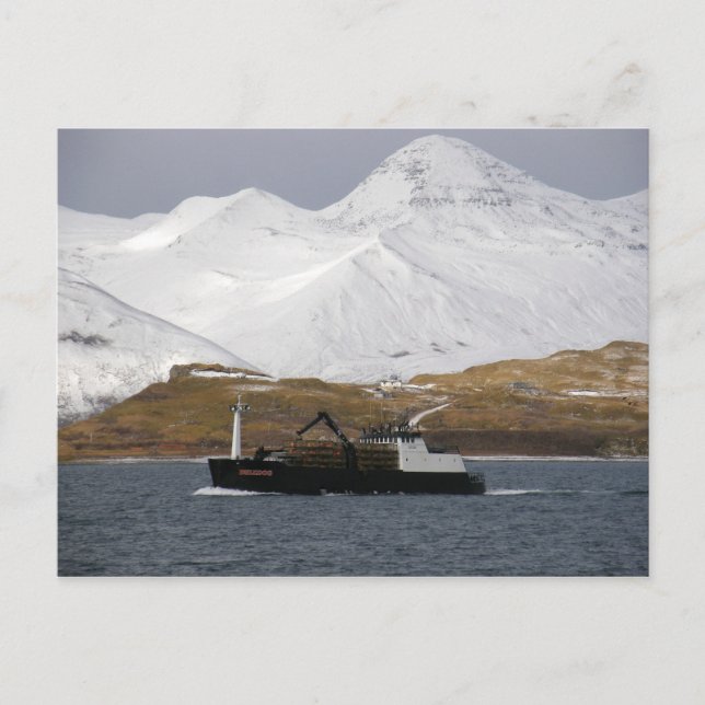 Carte Postale Bulldog, Crab Boat in Dutch Harbour, Alaska (Devant)