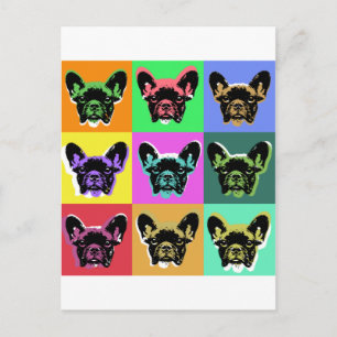 Carte Postale bulldog français