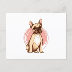 Carte Postale bulldog français