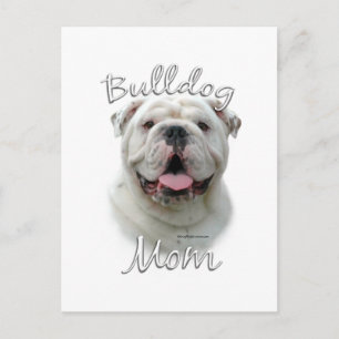 Carte Postale Bulldog Mom 2