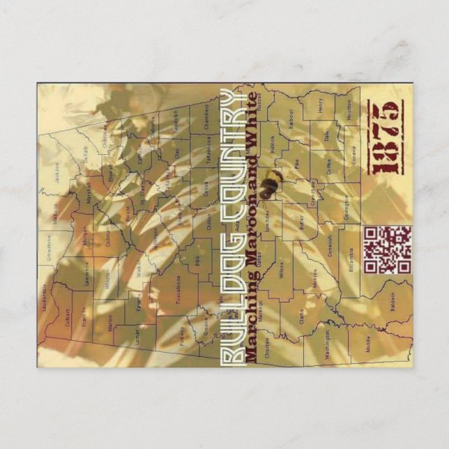 Carte Postale BulldogPays (Devant)