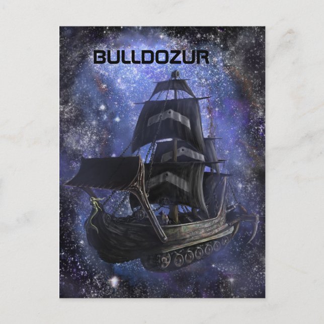 Carte postale Bulldozur Vessel (Devant)