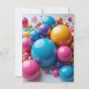 Carte Postale bulle