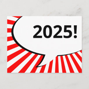 Carte Postale Bulle comique 2018