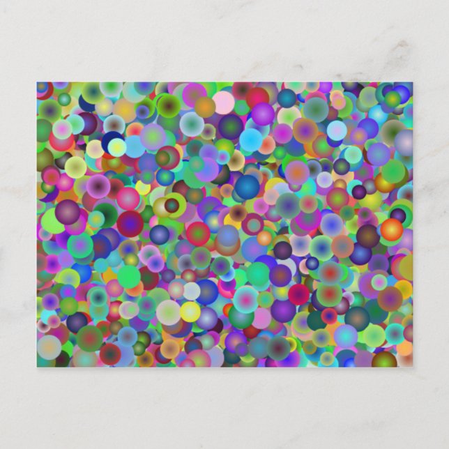 Carte postale Bulles (Devant)