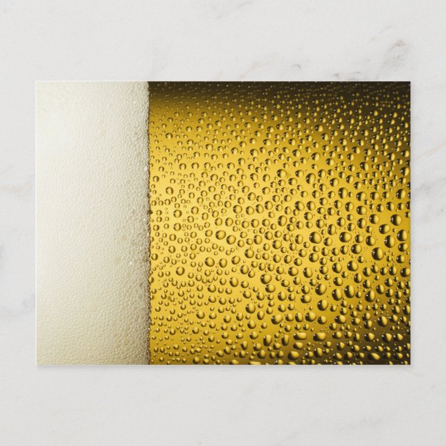 Carte Postale Bulles de bière 1 (Devant)