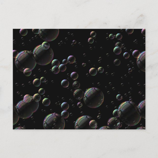 Carte Postale Bulles et bourdes (Devant)