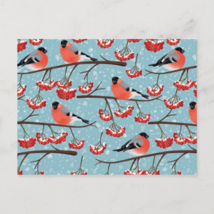 Carte Postale Bullfinch et Rowan