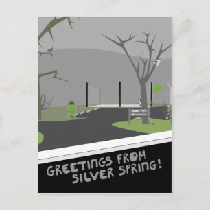 Carte Postale Bullis Park - Salutations De Silver Spring !
