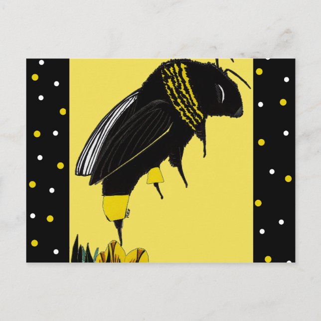 Carte Postale Bumble Bee (Devant)