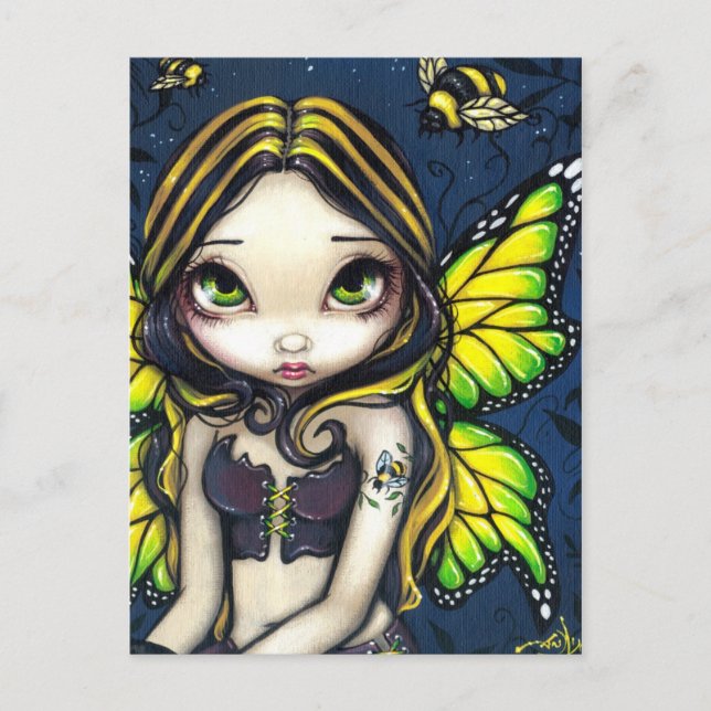 Carte postale "Bumblebee Tattoo" (Devant)