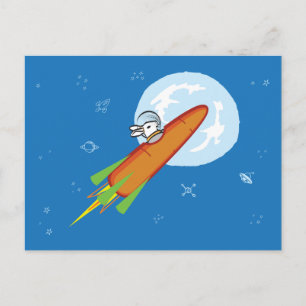 CARTE POSTALE BUN DE ROCKET