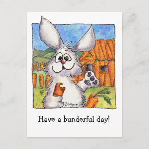 Carte Postale Bunderful Day- Ur Bunreal!