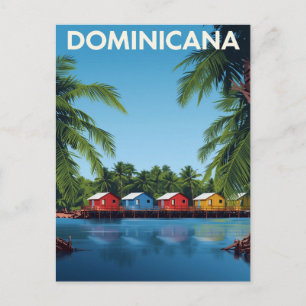 Carte Postale Bungalows caribéens de Republica Dominicana Voyage