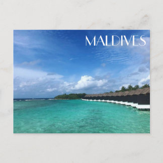 Carte Postale bungalows maldives