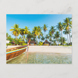 Carte Postale Bungalows sur la plage   Ko Mook, Thaïlande