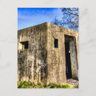 Carte Postale Bunker de la Seconde Guerre mondiale