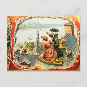 Carte postale Bunker Hill vintage