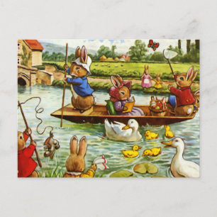 Carte Postale Bunnies nautiques