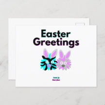 Carte postale Bunny Fuzzies