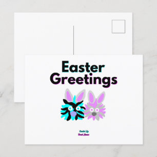 Carte postale Bunny Fuzzies
