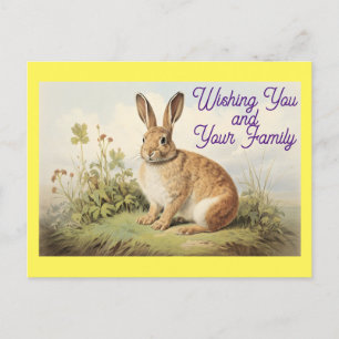 Carte postale Bunny Holiday