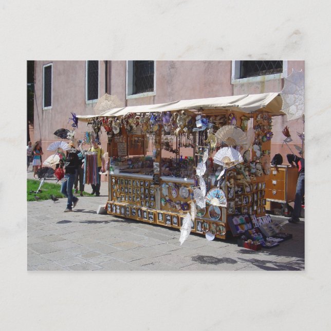 Carte Postale Burano, Venise (Devant)