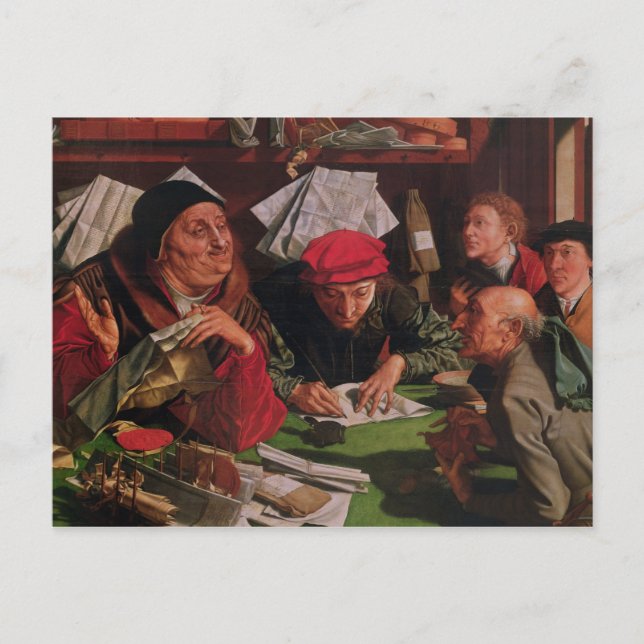 Carte Postale Bureau de l'avocat, c.1545 (Devant)