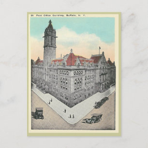 Carte Postale Bureau de poste vintage Buffalo, New York