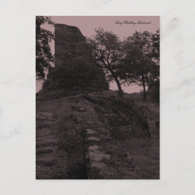 Carte Postale Burg Stahlberg Briefbeschwerer (Devant)