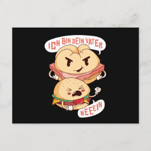 Carte Postale Burger de Leberkase