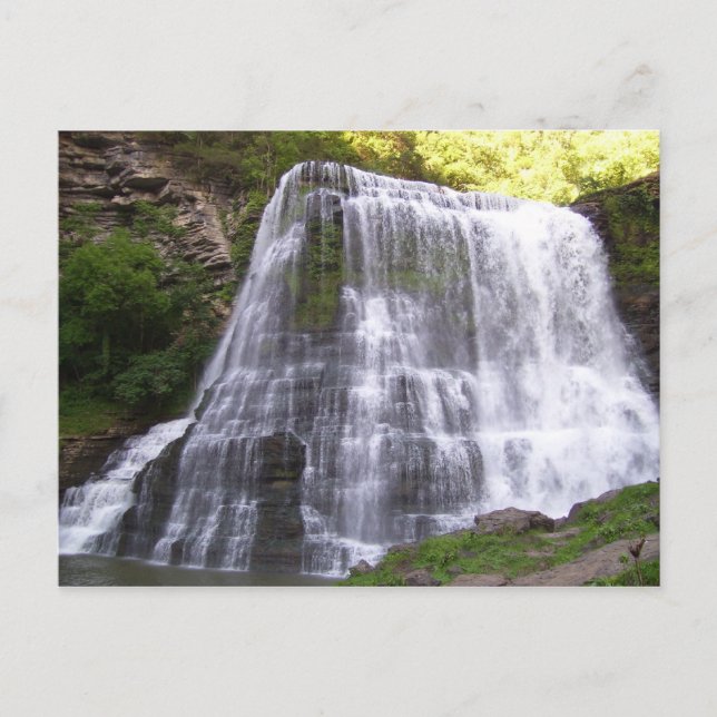 Carte Postale Burgess Falls, TN (Devant)