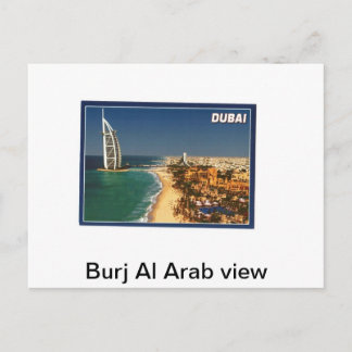 Carte Postale Burj Al Arab view