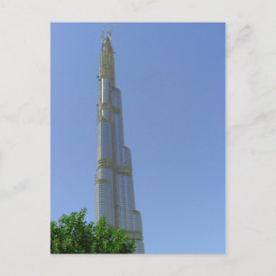 Carte Postale Burj Dubai, Tour de Dubaï, Burj Khalifa