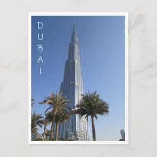 Carte Postale burj khalifa dubai