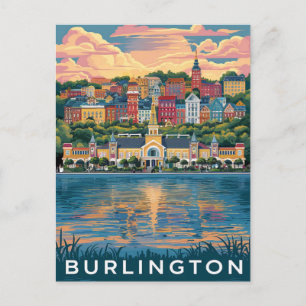 Carte Postale Burlington, Vermont