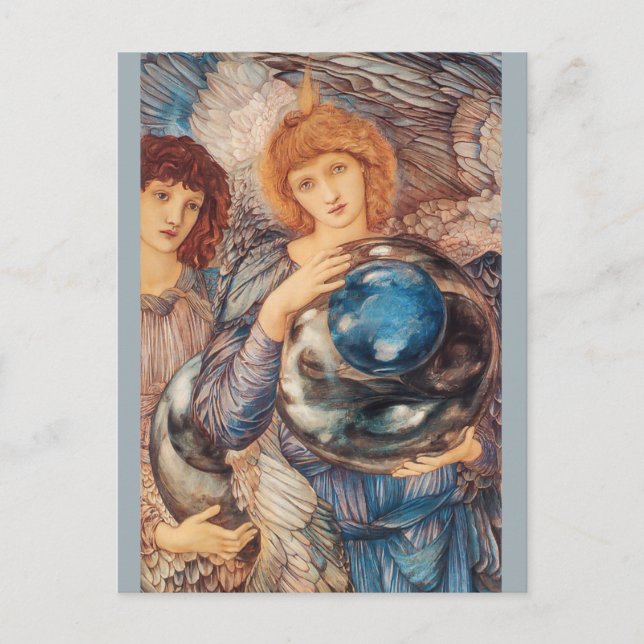 Carte Postale Burne-Jones Le deuxième jour de la création CC0777 (Devant)