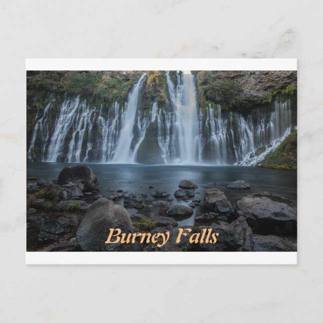 Carte postale Burney Falls (Devant)