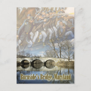 Carte Postale Burnside's Bridge, champ de bataille national Anti