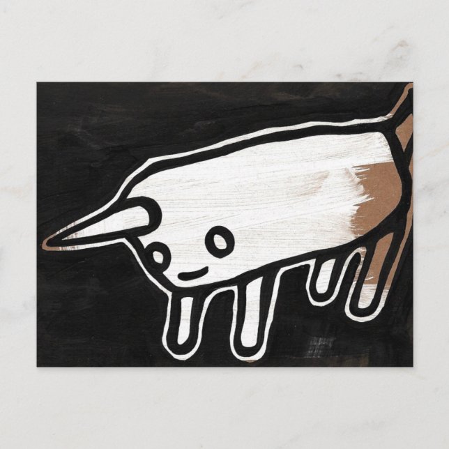 Carte Postale burrito licorn ! (Devant)