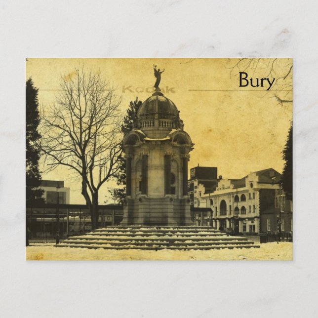 Carte postale Bury (Devant)