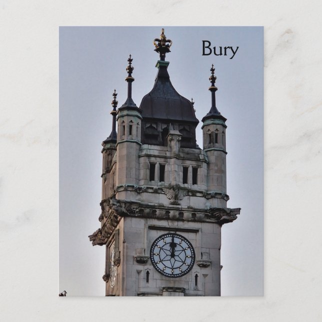 Carte postale Bury (Devant)